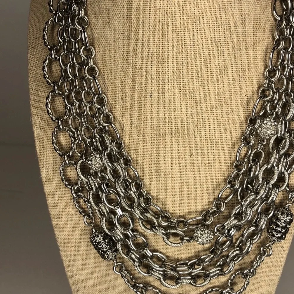 Chloe + Isabel Silver Layered Necklace and bracelet
B1 - Picture 8 of 16